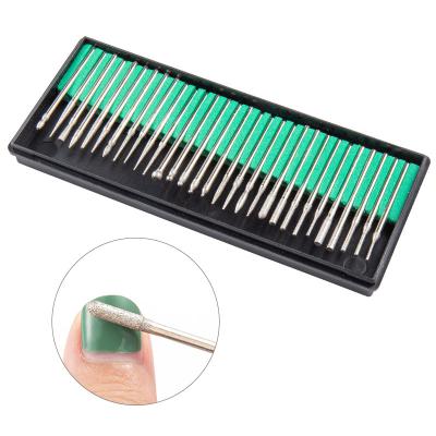 China Lightweight Nail Drill Bit For Acrylic Nails Professional Set Stainless Steel Nail Drill Bit for sale