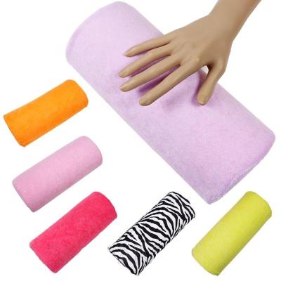 China Pretty Nail Art Pillow For Hand-arm Sponge Holder Cushion Cushion Manicure Rest Soft Nail Equipment Nail Salon Tools for sale