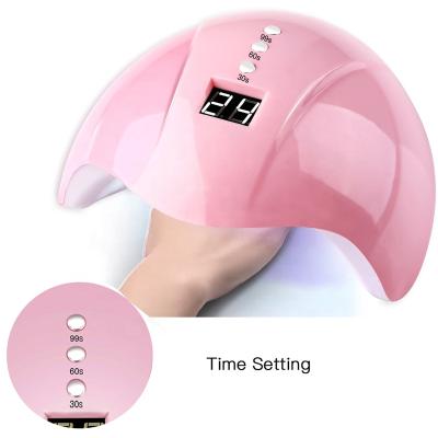 China Nail Polish Dryer UV Gel 36W LED Lamp USB Fast Curing Portable Socket For Home Use Timed Nail Art Tools UV Led Nail Lamp for sale