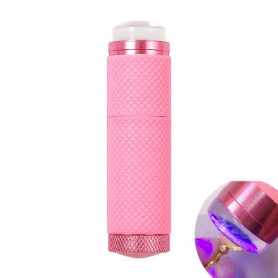 China Portable Small LED Gel Silicone LED Mini LED Fast Press Nail Curing Lamp for sale