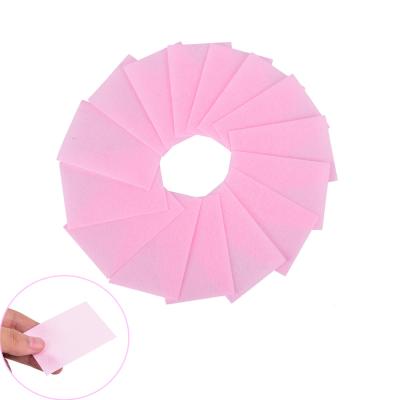 China Easy Apply 100 Pcs Pink Lint Free Cloths All For Manicure Nail Polish Remover Pads Nail Paper Cutton Pads Manicure Pedicure Gel Tools for sale