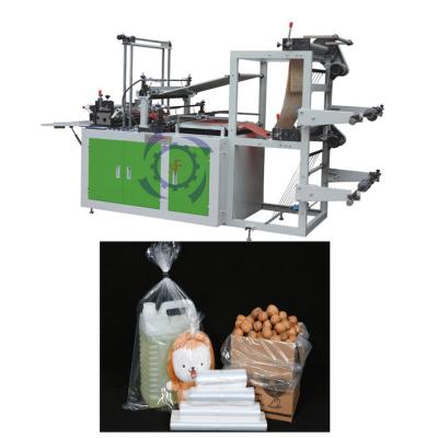 China 400PCS/M Double Sealing Shopping Bag Making Machine for sale