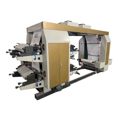 China Factory 4 Color Plastic Sheet Flexo Paper Printing Machine for sale