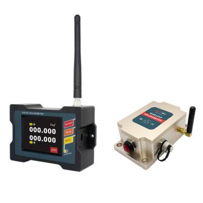 China SCA126W-Long Distance Wireless Inclinometer With Display Lora Wireless tilt sensor for sale