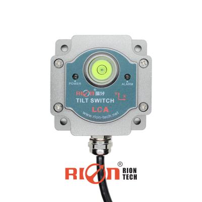 China RION Alarm Sensor Inclinometer Switch 2 Axis  0.01deg Resolution for sale