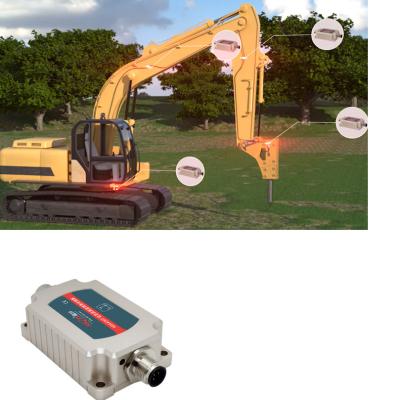 China De Hoeksensor van de graafwerktuig9~36v Schuine stand met 0,05 Graden Statische Nauwkeurigheid Te koop
