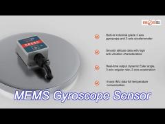 3d mems high precision electronic gyroscope sensor dc5v for agv navigation