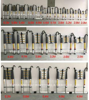 China Aluminum+multipurpose+ladder aluminum double telescopic ladders from China supplier for sale