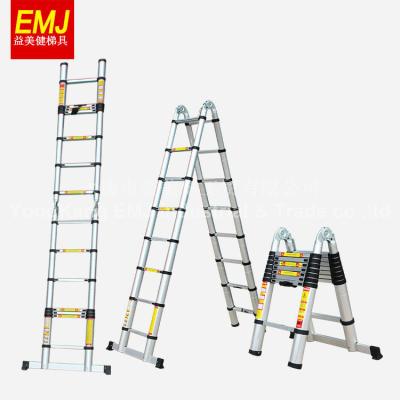 China High quality telescopic ladder telescopic ladder, telescopic ladder aluminum, telescopic aluminum ladder for sale