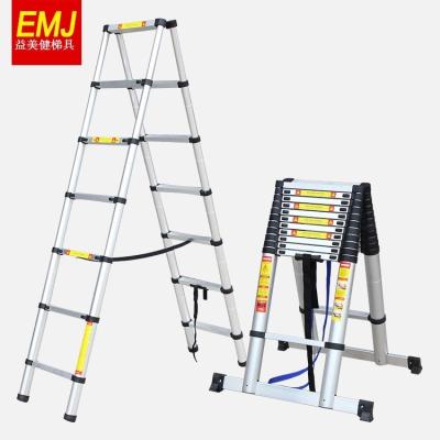 China High quality aluminum ladder of double folding ladders, aluminum step ladder, aluminum telescopic ladder for sale