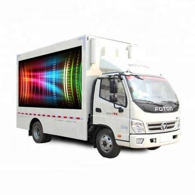 China Outdoor Waterproof Advertising Stage Background Advertising Signs Billboard Mobile Vehicle Truck Mounted Hd P5 P6 P8 P10 Trailer Led Display Screen On Wheel for sale