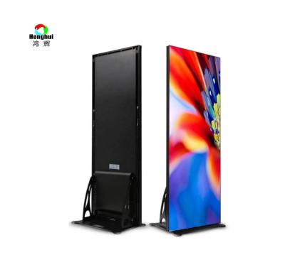 China Honghuiled P3 Indoor Advertising Shenezhen Indoor Mirror Led Poster Display Screen for sale