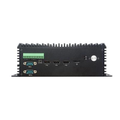 China All C10 DDR3 Aluminum Fanless CPU J1900 2.0GHz Mini Fanless Industrial PC Fanless Industrial PC for sale