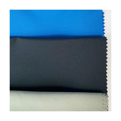 China Green Black Blue Green Stretch Good Quality Medium Weight Polyester Spandex Pongee Sportswear Fabric for sale