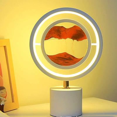 China Modern factory direct sales for hotel quicksand decorative lamp gynamic sand table lamp for sale