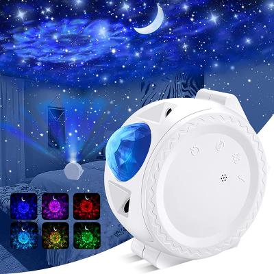 China Modern Custom Planetarium Star Projector Galaxy-6 in 1 Smart Projector Starry Led Laser Star Lamp for sale