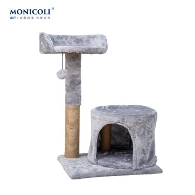 China High Quality Sustainable Plant Supplier Large Corner Cat Cactus Lined Post Cat Tree House for sale