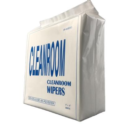 China Manufacturers Stocked Wholesale OEM Fiber Dustless Lint Free High Absorbency Micro Cleanroom Wiper 5009 for sale