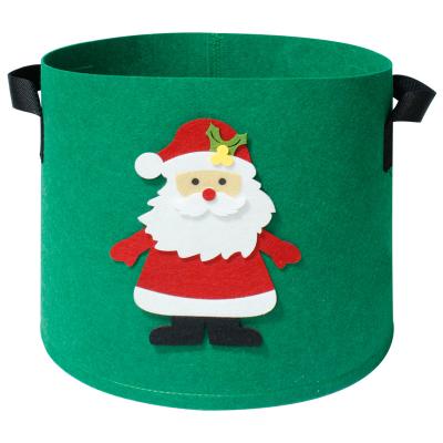 China Plant Grow Light 5 Gallon To Grow Sack Christmas Santa Planting Sack Nonwoven Tree Planting Sack Beauty Planting Sack Plants Growing Sack for sale