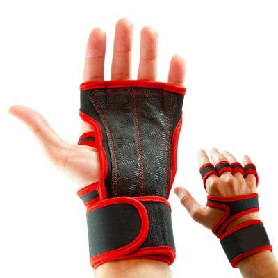 China New Design Durable Top Quality Weightlifting Manufacturers Private Label Half Finger Gloves for sale