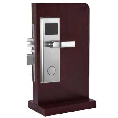 China Cheap hotel card lock with stainless steel hardware for economy hotels with free software for sale