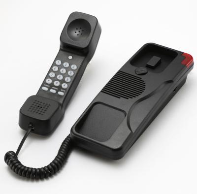 China Hotel Bathroom Slim Wall Mounted Telephone With Waterproof And Moistureproof for sale