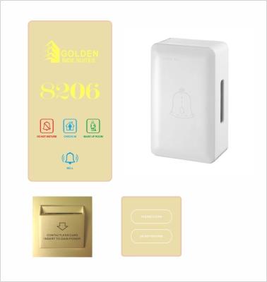 China Hotel Hotel DND System Do Not Disturb To Dial Room Display Customizable Hotel Logo And Language for sale