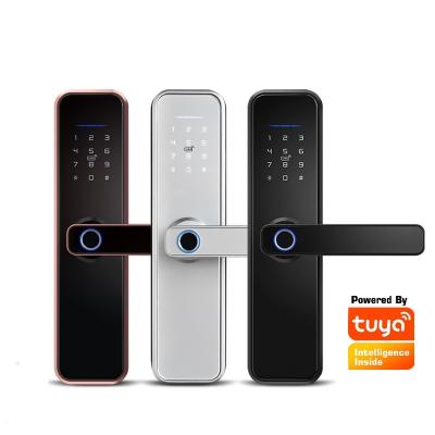 China High Quality Office/Home/Apartment/School Tuya App Fingerprint Lock For Home With wifi Remote Open Smart Lock Tuya Lock for sale