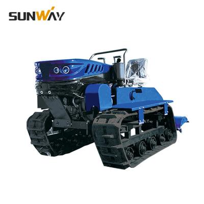 China Small Working Farm Traktor Pertanian Agricultural Machinery 35hp Crawler Tractor For Gadern / Farm / Greenhouse for sale