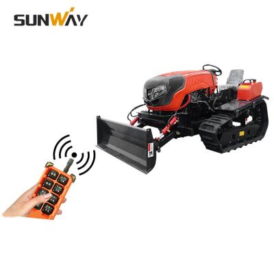 China Farm Working Machinery 50HP Remote Control Remote Control China Agricultural Crawler Tractor for sale