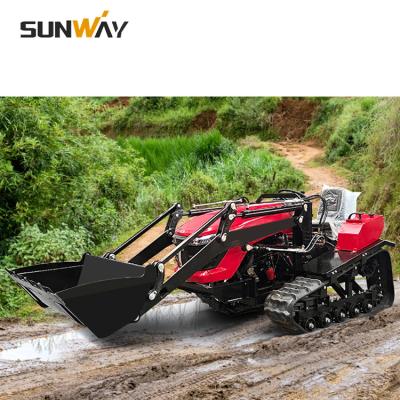 China Chinese Agricultural Farm Mini Crawler Tractor Wholesale Cheap Price Farm Working Machinery 50HP Small For Rice Farming for sale