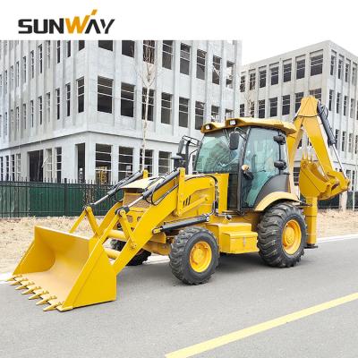 China Construction / Building / Farm / Sand Moving 4x4 Front End Diesel Mini Wheel Loader 3 Ton 2.5 Ton 2 1.5 Ton 1.5 Ton With Backhoe Attachment for sale