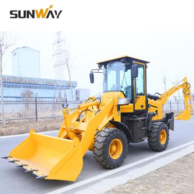 China Construction/Building/Farm/Sand Land Moving China Cheap Price 4x4 Articulated 3T 2.5T 1.5T 1T 2T Wheel Backhoe Loaders for sale