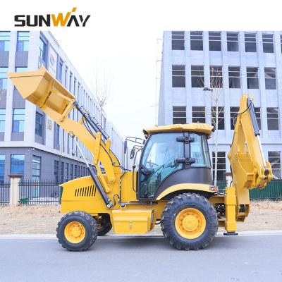 China Construction / Building / Farm / Sand Moving China Best Price 2500kg 2.5T 2.5ton 2.5 Ton WZ40-28 40-28 4WD 4x4 Wheel Drive Backhoe Loader With Digger for sale