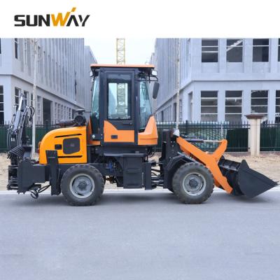 China Construction/building/farm/sand small earth moving machinery front end loader moving backhoe for sale for sale