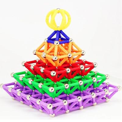 China 180pcs Magnetix, magnetic sticks kids toys, magnetic bars and sticks for kids QH180 for sale