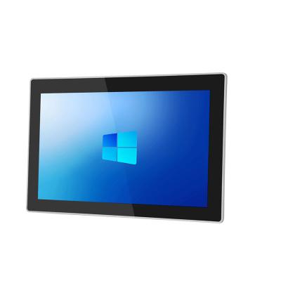 China China manufacturer 15.6 inch touch panel pc touch screen all in one pc embedded touch screen panel pc 1*M.2  SATA for sale