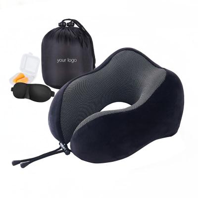 China Hot Sale Anti-Static Car Neck Pillow 3 In 1 Set Memory Foam Neck Stretcher Pillow for sale