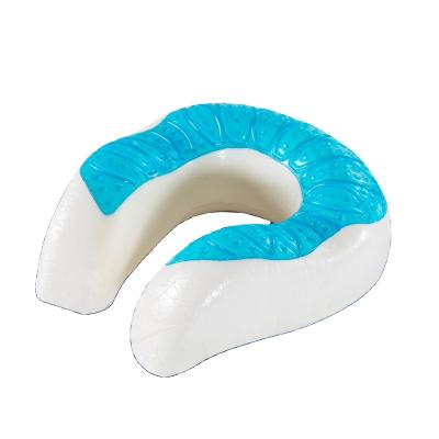 China New Contour Memory Foam Gel Wave Pillow Slow Bound Antistatic Cervical Cooling for sale