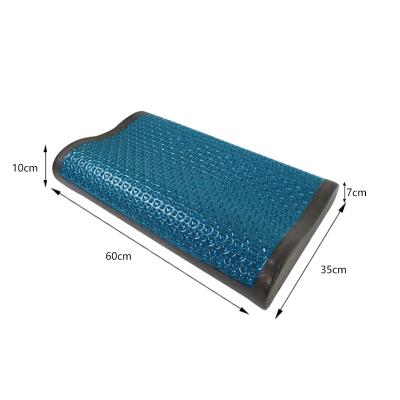 China Hotsale 2021 Anti-Static In Summer Cool Cutout Neck Gel Memory Foam Pillow for sale