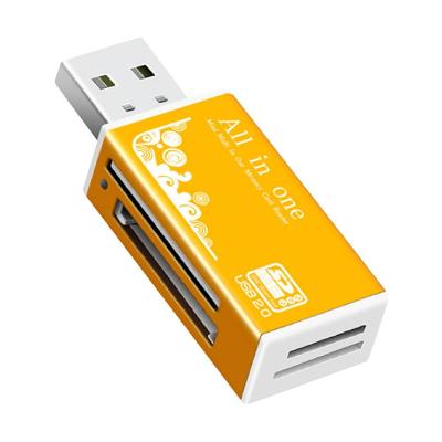 China IUSB Pro USB 2.0 SD Card Reader All In One MS Pro Memory Card Reader For Multi SD SDXC SDHC TF M2 MMC for sale