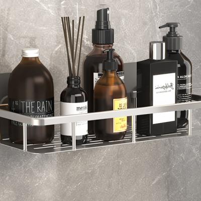 China Wall Mounted Type Vanity Mounted Kitchen Wall Metal Storage Rack Toilet Storage Rack Bathroom for sale