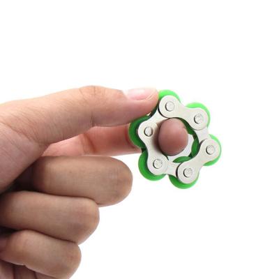 China Toss Toy Christmas Gift Chain Tosser Light Spinner Toy for sale