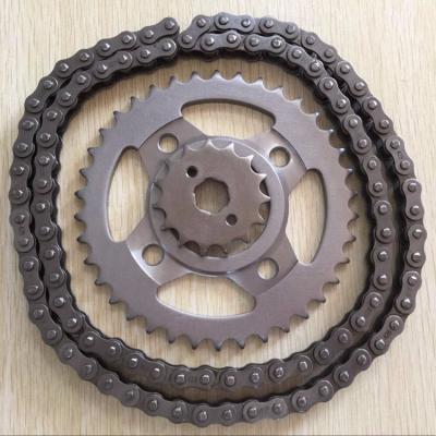 China Motorcycle A3 Quality BAJAJ 428-42T Roller Steel Chain Sprocket for sale