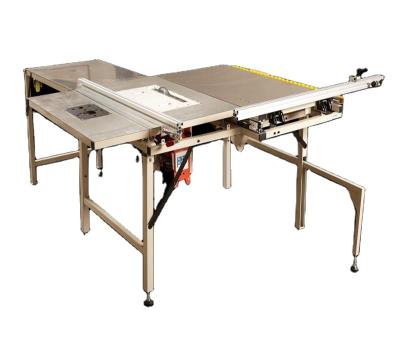 China VERTICAL small sliding table saw double slide-way woodworking cut machines with wholesale price for sale