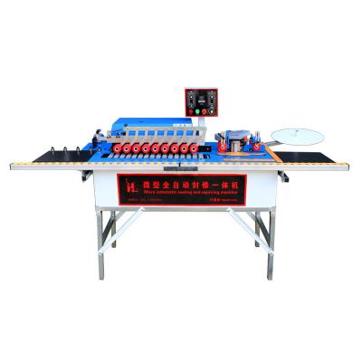 China Construction worksÂ   mini automatic manual manual mdf double pvc edge trimmer edger machine for sale