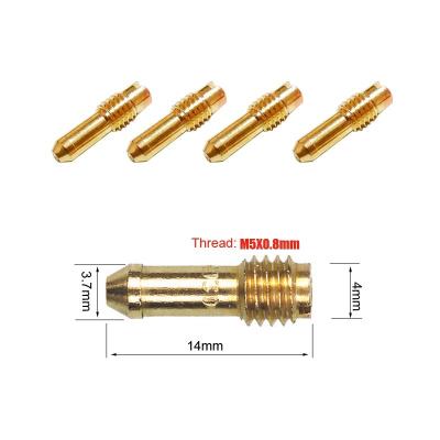 China Motocycle Pilot Jet Slow Jet M5X0.8 For Mikuni N151.067 Kawasaki KZ1000 GS1000 GS1100 DR-350 Carburetor for sale