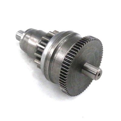 China Bendix Starter Motor Steel Clutch Gear For Chinese GY6 50cc 4 Stroke Scooter Moped 139QMB for sale