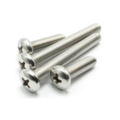 China Pan 500pcs Small Mini Micro Screw 1.2mm Pan Head Phillips Flat Cross GB818 M1.2 x2.5 SS 304 for sale