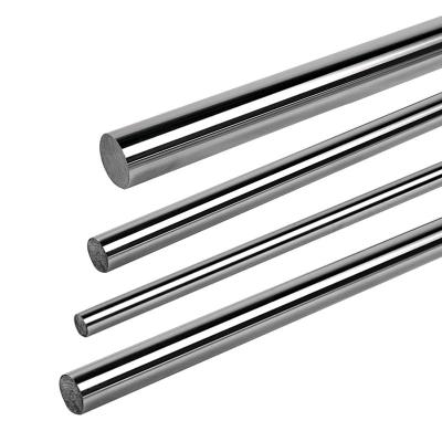 China Construction Silver Steel Bar Rod 3mm 4mm 5mm 8mm Round 304 45# Steel Ground Polished Shaft Rod M2-M12 46cm 460mm CUSTOMIZE LENGTH for sale